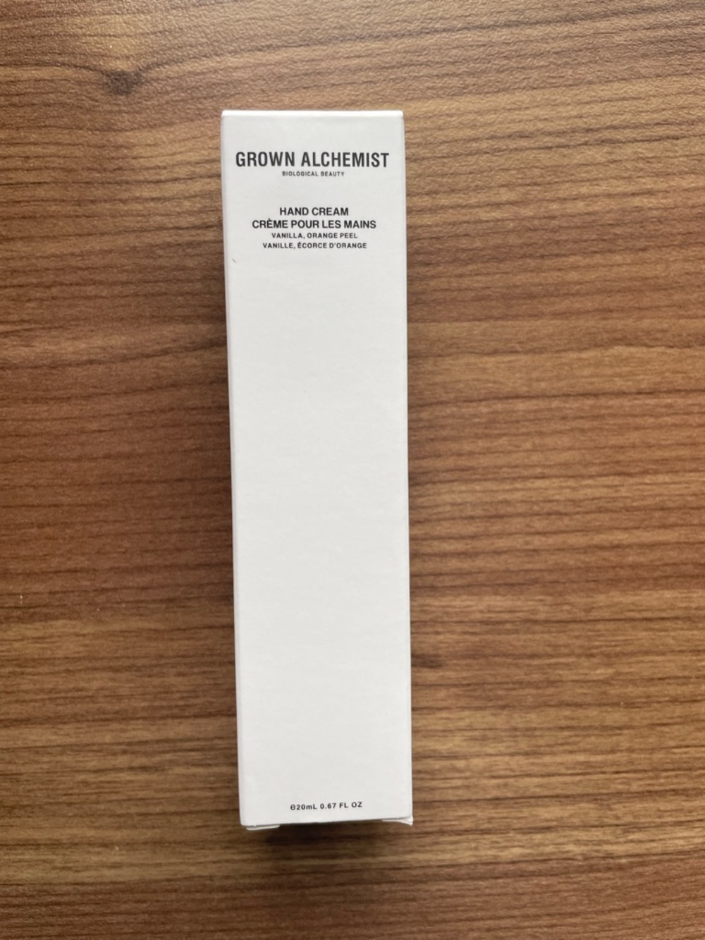 Grown Alchemist Biological Beauty Hand Cream Vanilla & Orange Peel Scent